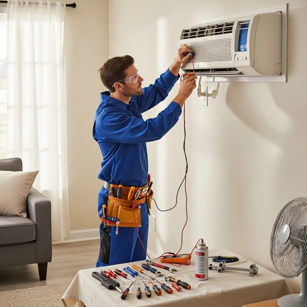 Akhisar Hoover Hoover klima gaz dolumu ve bakım – Enerji verimliliği artırıldı. - Teknik servis örneği